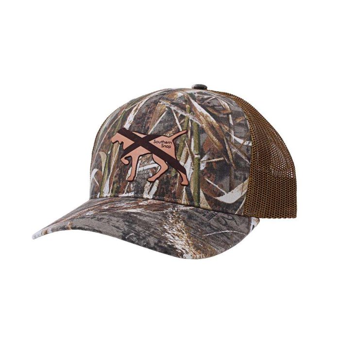 Alabama Leather Pointer Hat by Southern Snap Co.