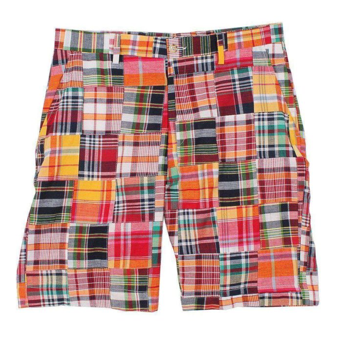 Affirmed Madras Shorts by Country Club Prep
