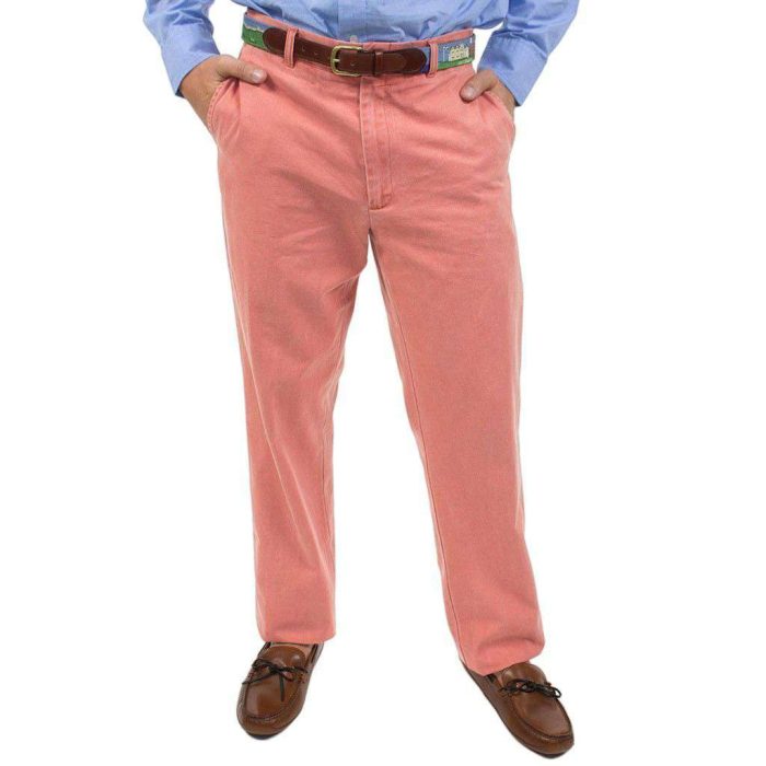 Authentic Nantucket Red Plain Front Pants by Murray's Toggery