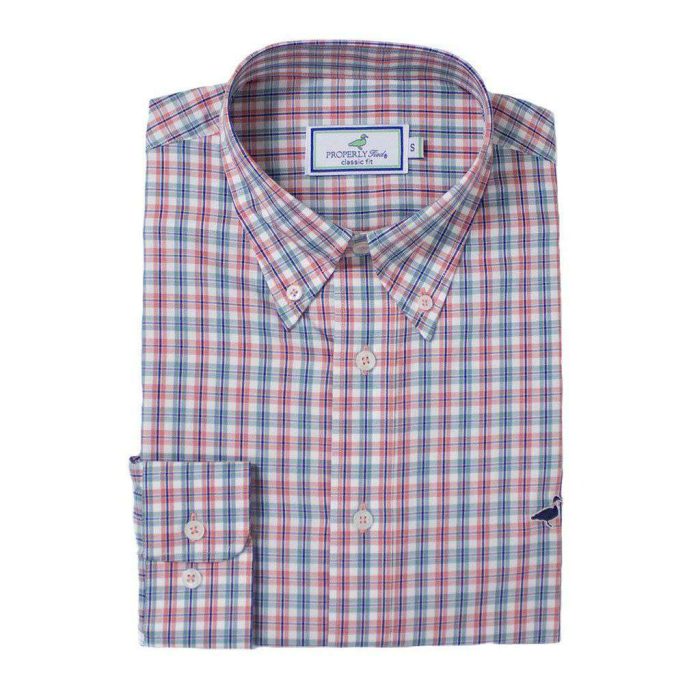 Boy's Seasonal Sportshirt in Market by Properly Tied