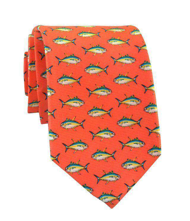 Big Tuna Tie in Red by Southern Proper