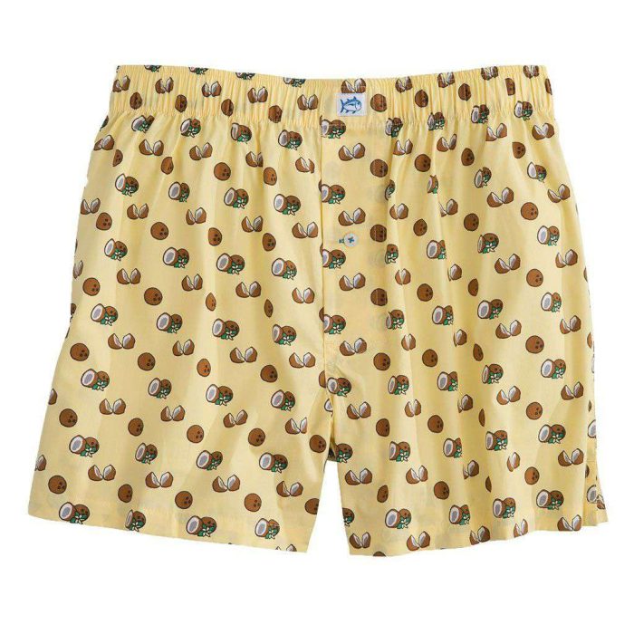 Coconuts Boxer in Sunshine by Southern Tide