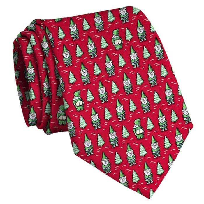 Cheeky Elves Neck Tie by Bird Dog Bay