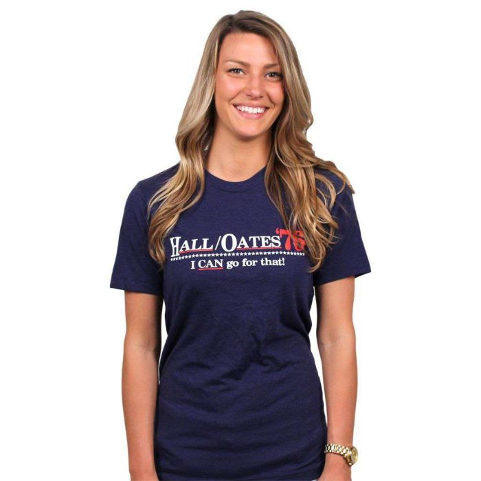 I Can Go for That Vintage Tee in Navy by Country Club Prep