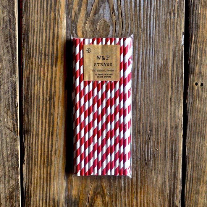 Craft Paper Straws by W&P Design