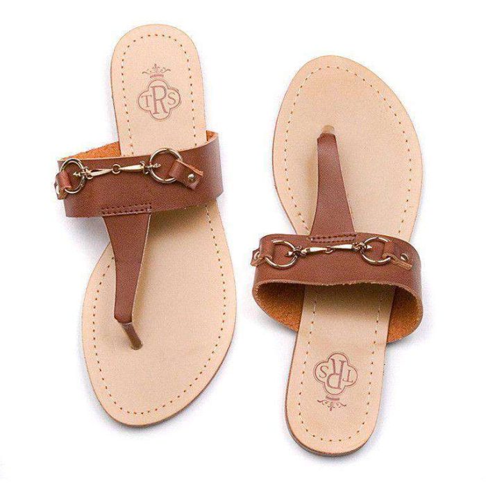 Caroline Sandal in Brown by The Royal Standard