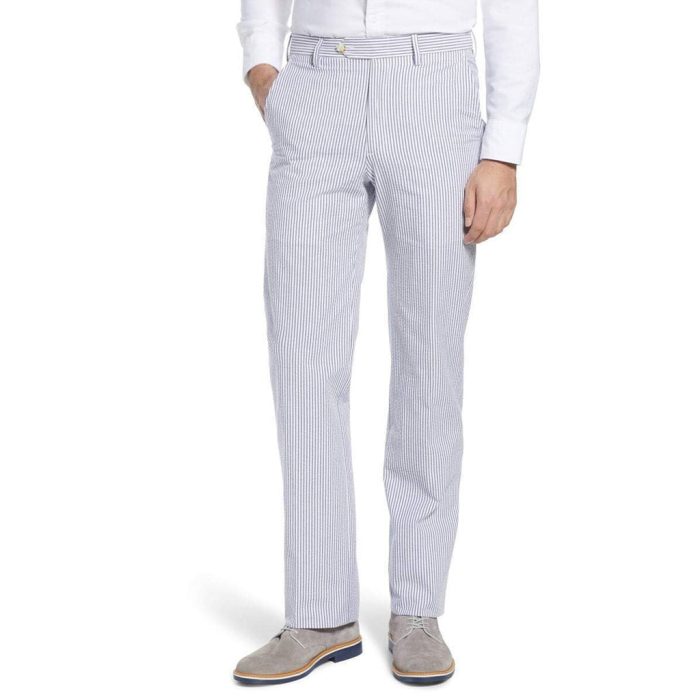 Derby Blue Seersucker Pants by Country Club Prep