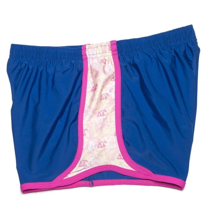 Delta Gamma Shorts in Royal Blue by Krass & Co.
