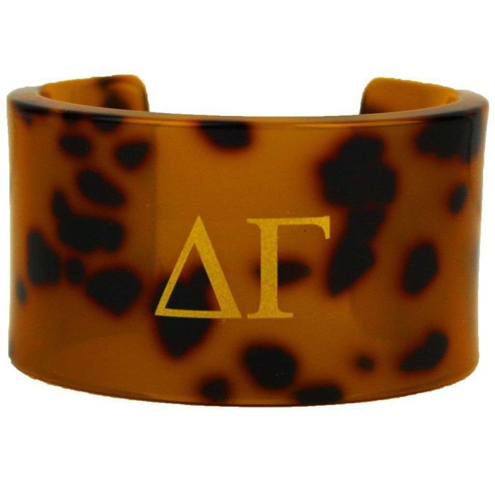 Delta Gamma Tortoise Cuff Bracelet by Fornash