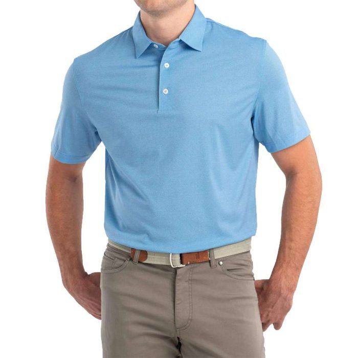 Drake Printed Prep-Formance Jersey Polo by Johnnie-O