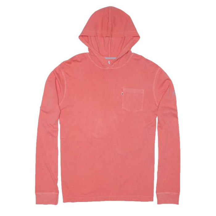 Eller Long Sleeve Hooded T-Shirt in Rapture by Johnnie-O