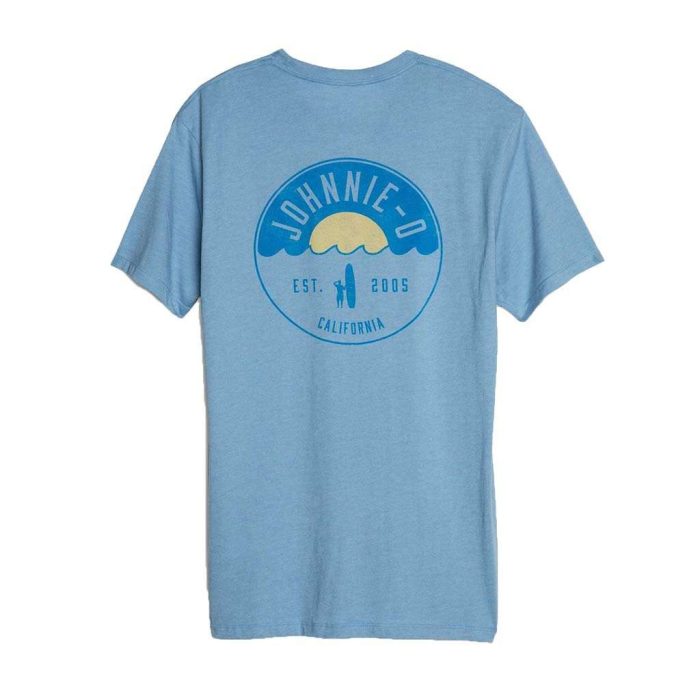 Est '05 T-Shirt in Gulf Blue by Johnnie-O