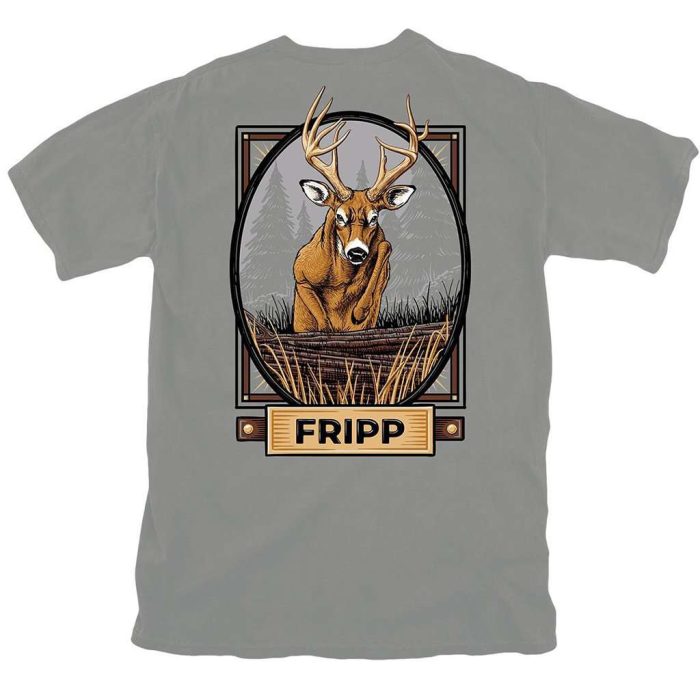 Forward Leap Deer Tee by Fripp Outdoors