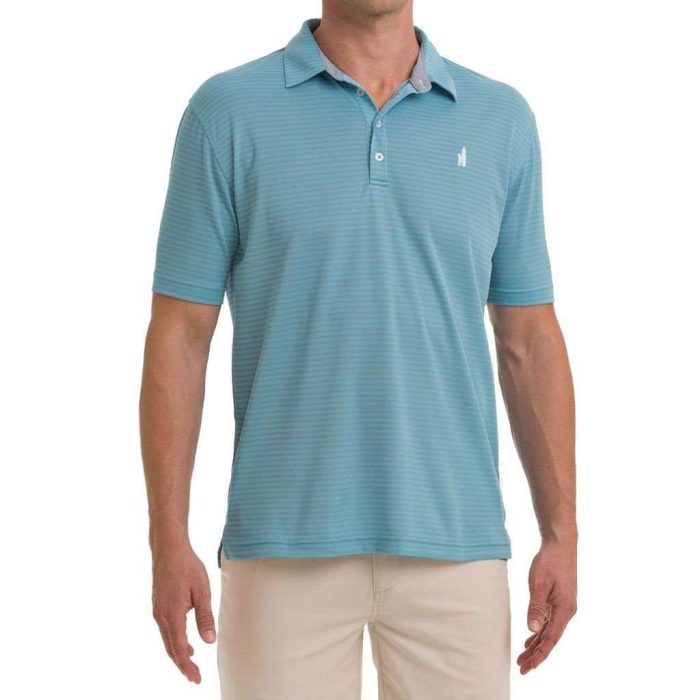 Fringe Prep-Formance Polo in Electric Blue by Johnnie-O