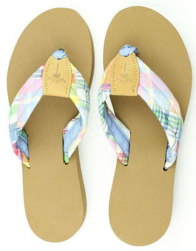 Fabric Sandal in Madras by Eliza B.