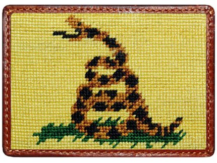Gadsden Credit Card Wallet in Yellow by Smathers & Branson