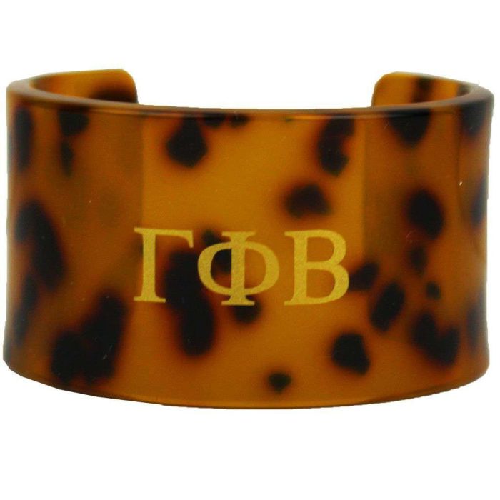 Gamma Phi Beta Tortoise Cuff Bracelet by Fornash