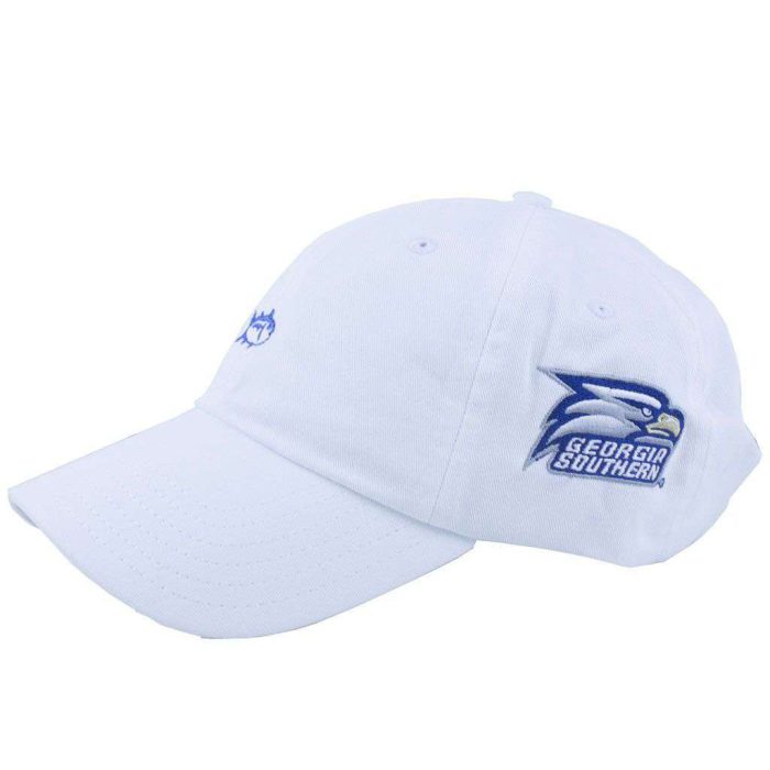 Georgia Southern Collegiate Skipjack Hat in White by Southern Tide