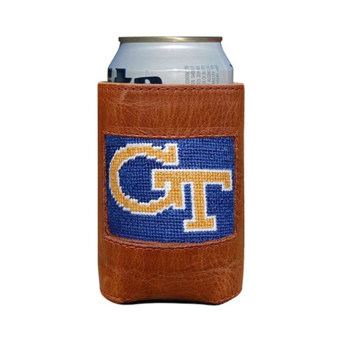 Georgia Tech Needlepoint Can Holder by Smathers & Branson