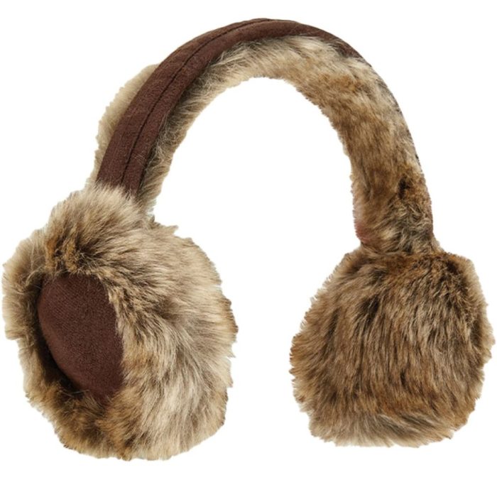 Hillcrest Chinchilla Faux Fur Earmuffs by Dubarry of Ireland