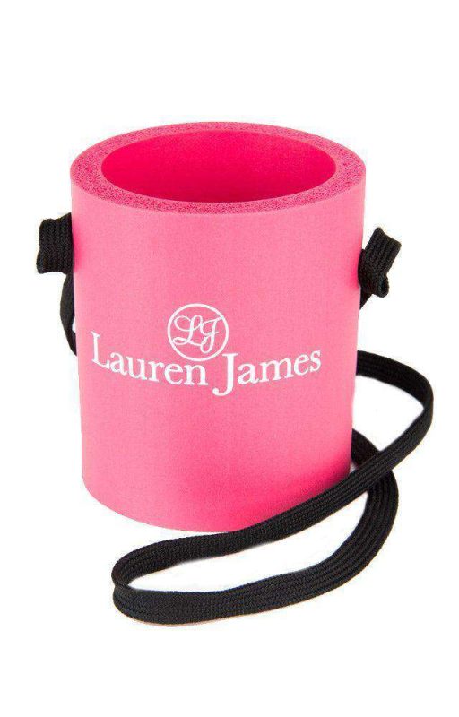 Hanging Can Holder in Pink by Lauren James