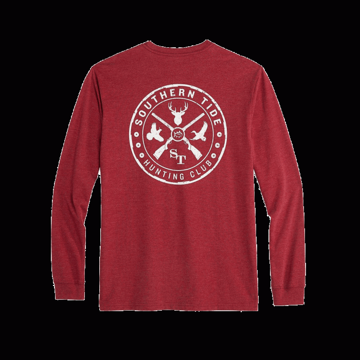 ST Hunting Club Long Sleeve Tee Shirt by Southern Tide