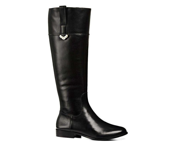 Harper Riding Boots in Black by Jack Rogers