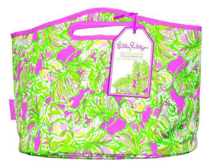 Insulated Beverage Bucket in Elephant Ears by Lilly Pulitzer