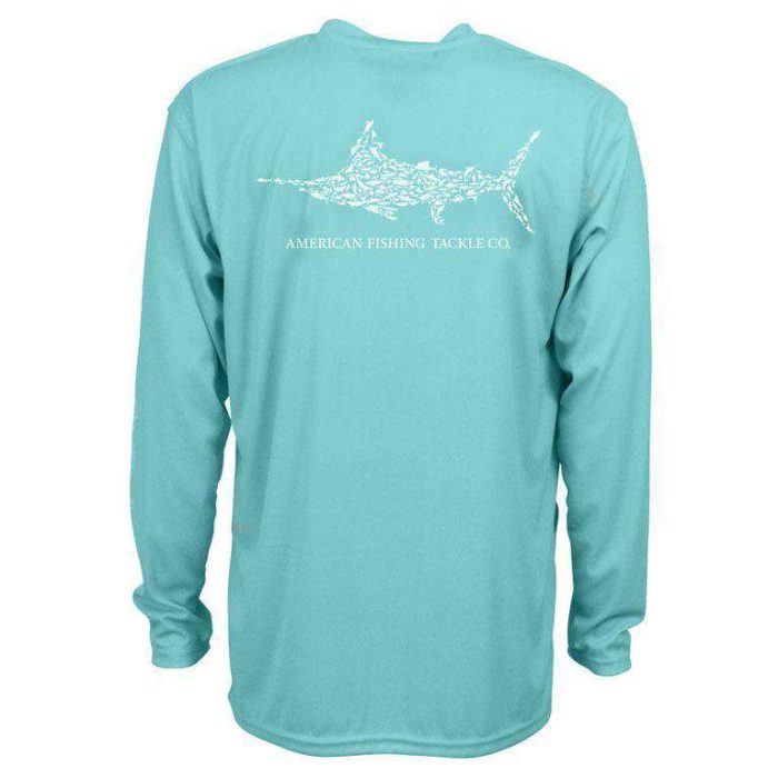 Jigfish Performance Sun Shirt in Mint Green by AFTCO