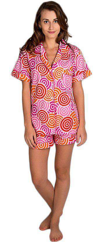 Jubilee Women's Shorts Pajama Set in Pink by Malabar Bay