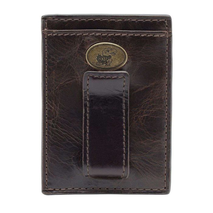 Kansas Jayhawks Legacy Multicard Front Pocket Wallet by Jack Mason