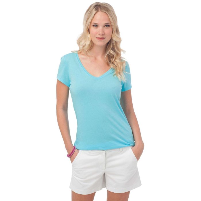 Katherine Tee in Crystal Blue by Southern Tide