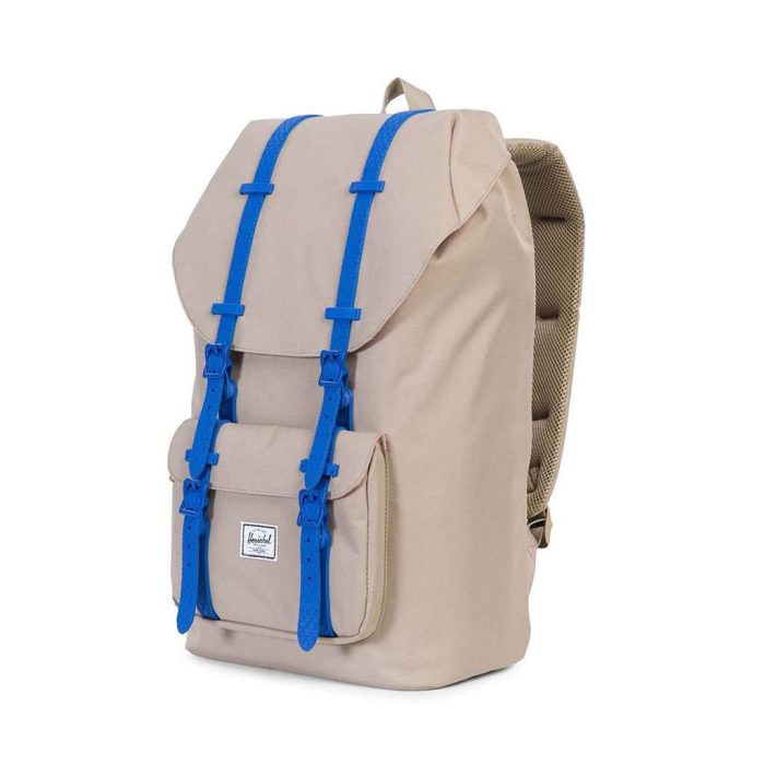 Little America Backpack in Brindle with Cobalt Rubber by Herschel Supply Co.