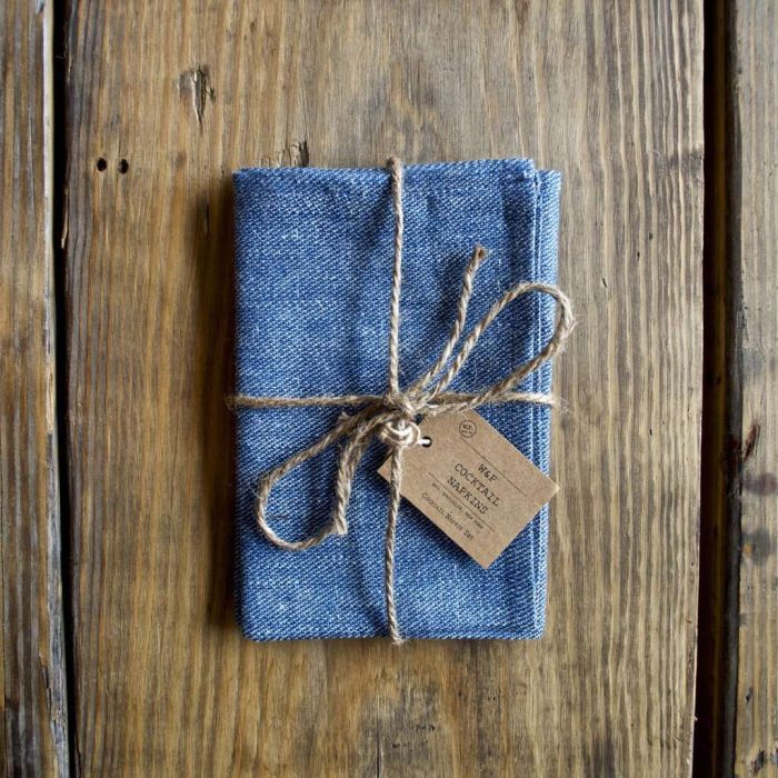 Linen Cocktail Napkins by W&P Design