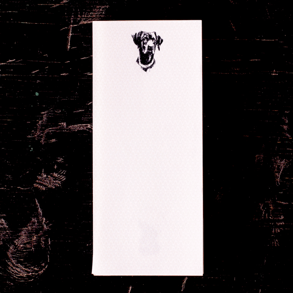 Lab Long Note Pad by Ancesserie