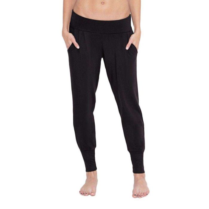 Lux Lounge Pant in Black by Beyond Yoga