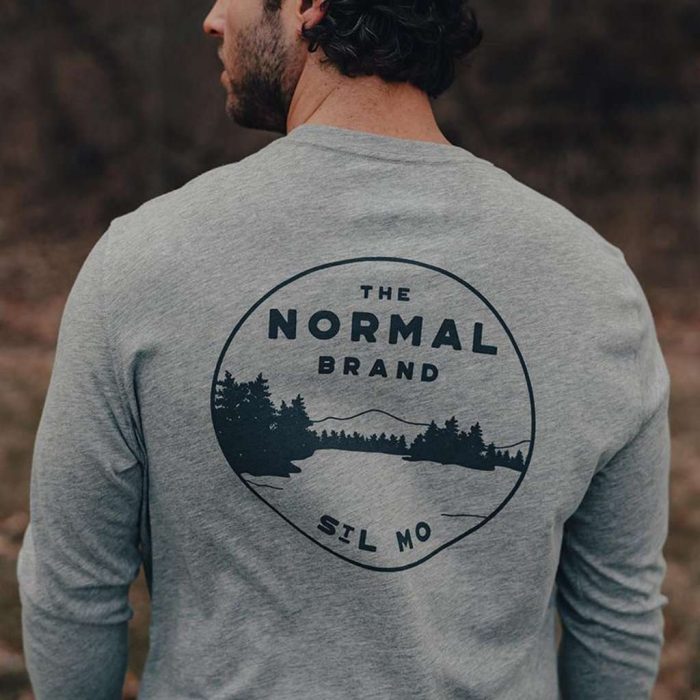 Landscape Long Sleeve T-Shirt by The Normal Brand