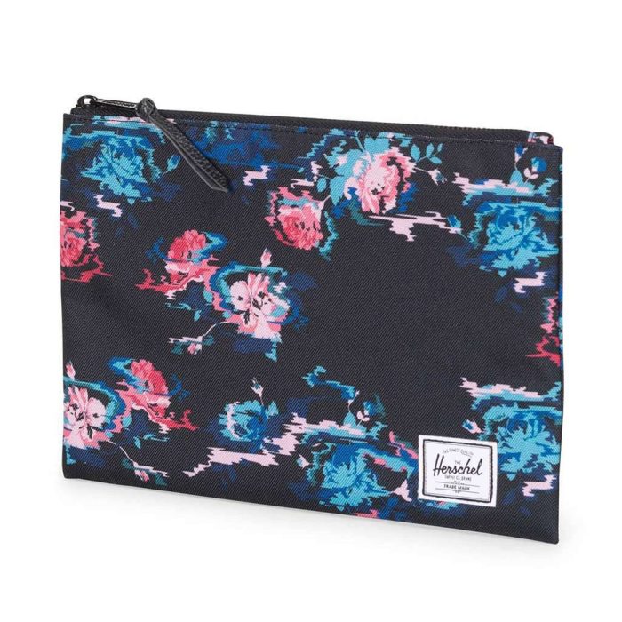 Large Network Pouch in Floral Blur by Herschel Supply Co.