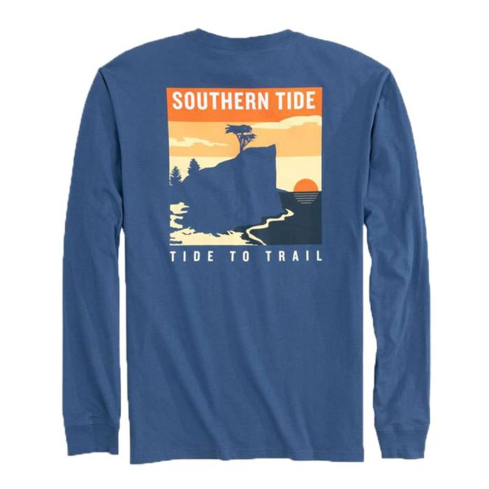 Long Sleeve Cliff Scene T-Shirt by Southern Tide