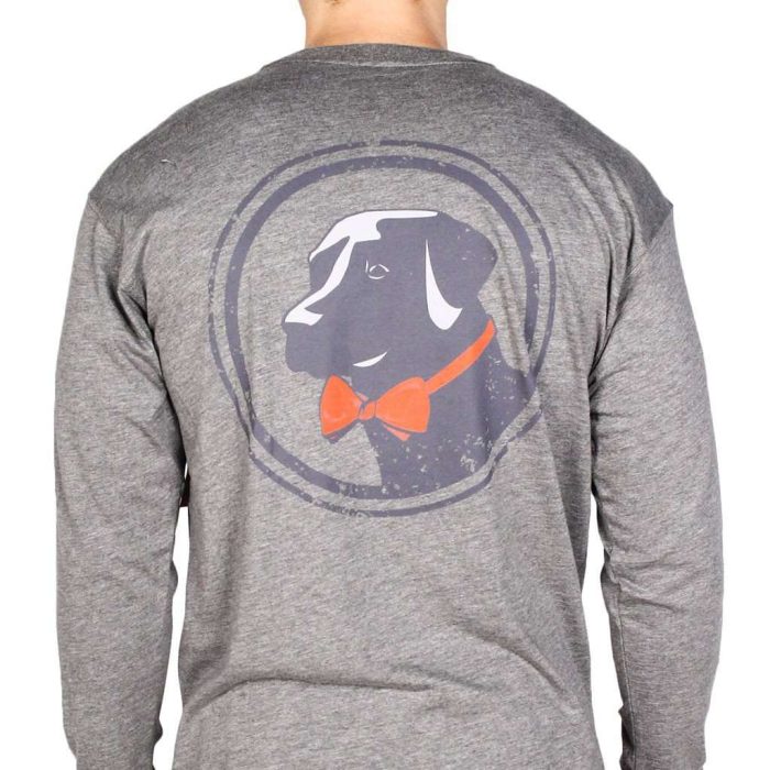 Long Sleeve Original Tee in Grey by Southern Proper
