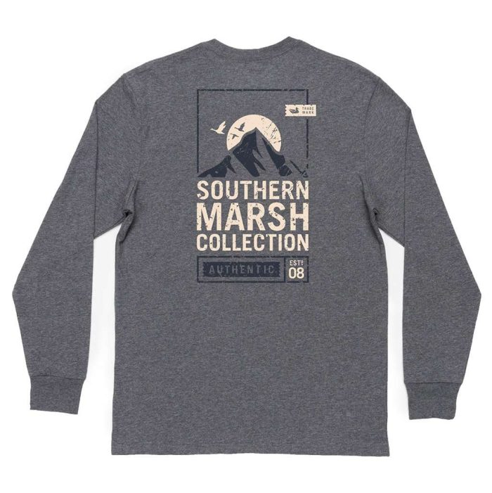 Long Sleeve Summit Poster Tee by Southern Marsh
