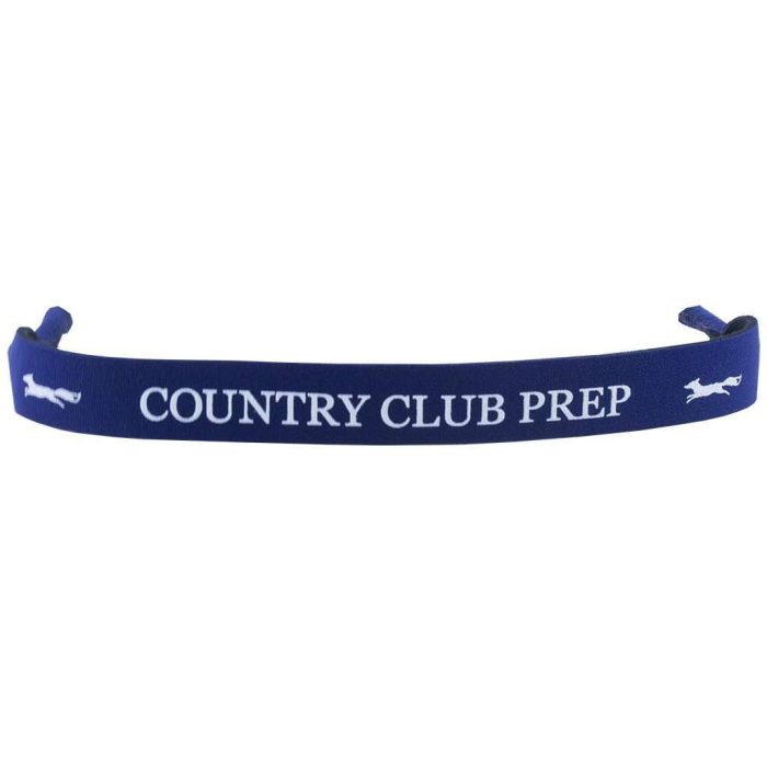 Longshanks Sunglass Straps in Navy by Country Club Prep