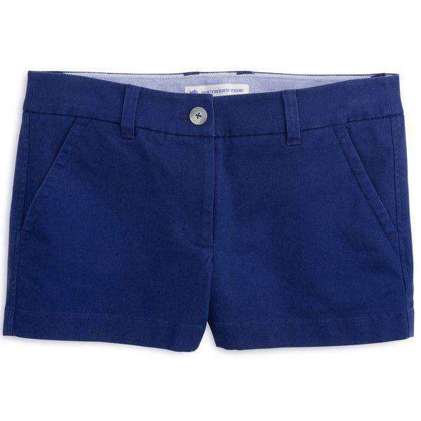 3 Leah Short in Yacht Blue by Southern Tide