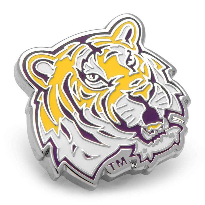 LSU Tiger Lapel Pin in Gold by CufflinksInc