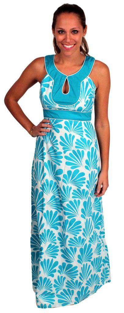 Maho Bay Dress in Turquoise by Southern Frock
