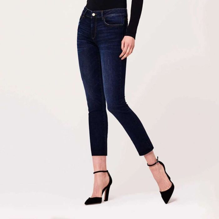 Mara Instasculpt Straight Ankle Jean in Dundee Wash by DL1961