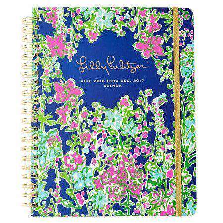 17 Month Jumbo 2017 Agenda in Southern Charm by Lilly Pulitzer