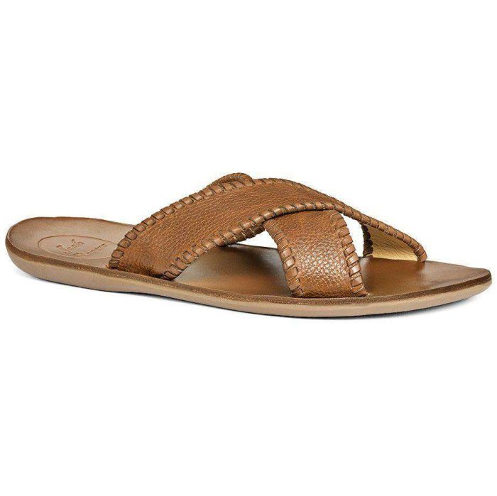 Men's Kane Sandal in Tan by Jack Rogers