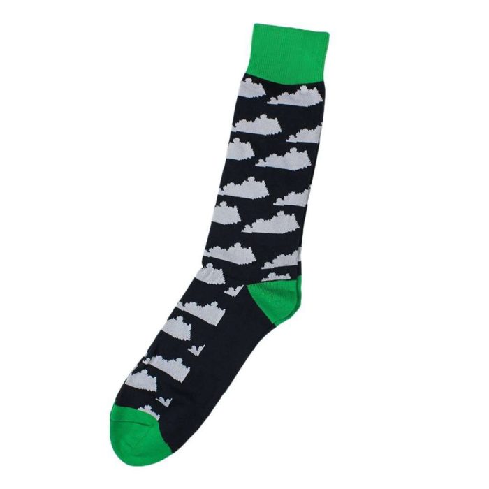 Men's Kentucky State Socks in Navy by Byford