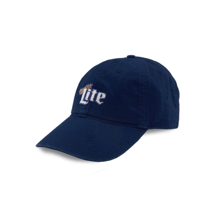 Miller Lite Needlepoint Hat by Smathers & Branson